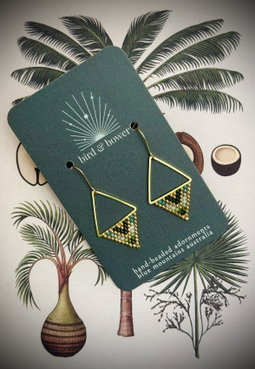 Mini Aztec Earrings 