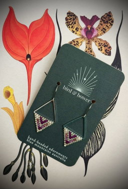 Mini Aztec Earrings 