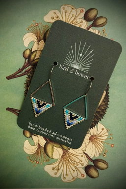 Mini Aztec Earrings 