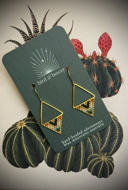 Mini Aztec Earrings 