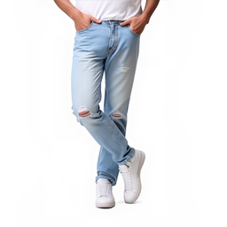 DENIM & DEVILS LIMITED EDITION SKY BLUE JEANS FOR MEN