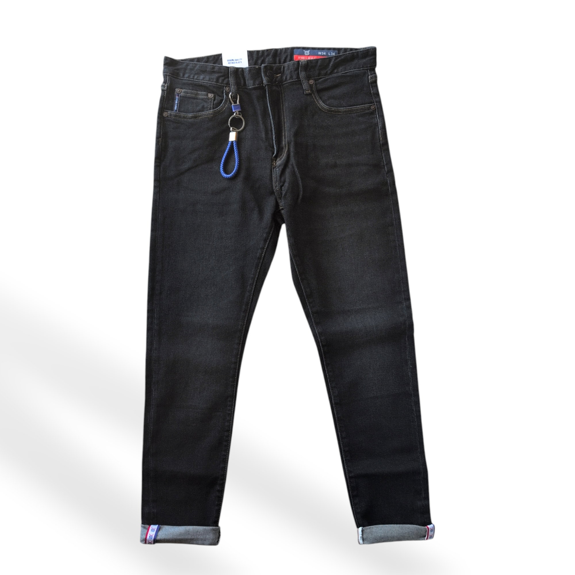 DENIM & DEVILS BLUE JEANS FOR MEN (SKINNY FIT)_4