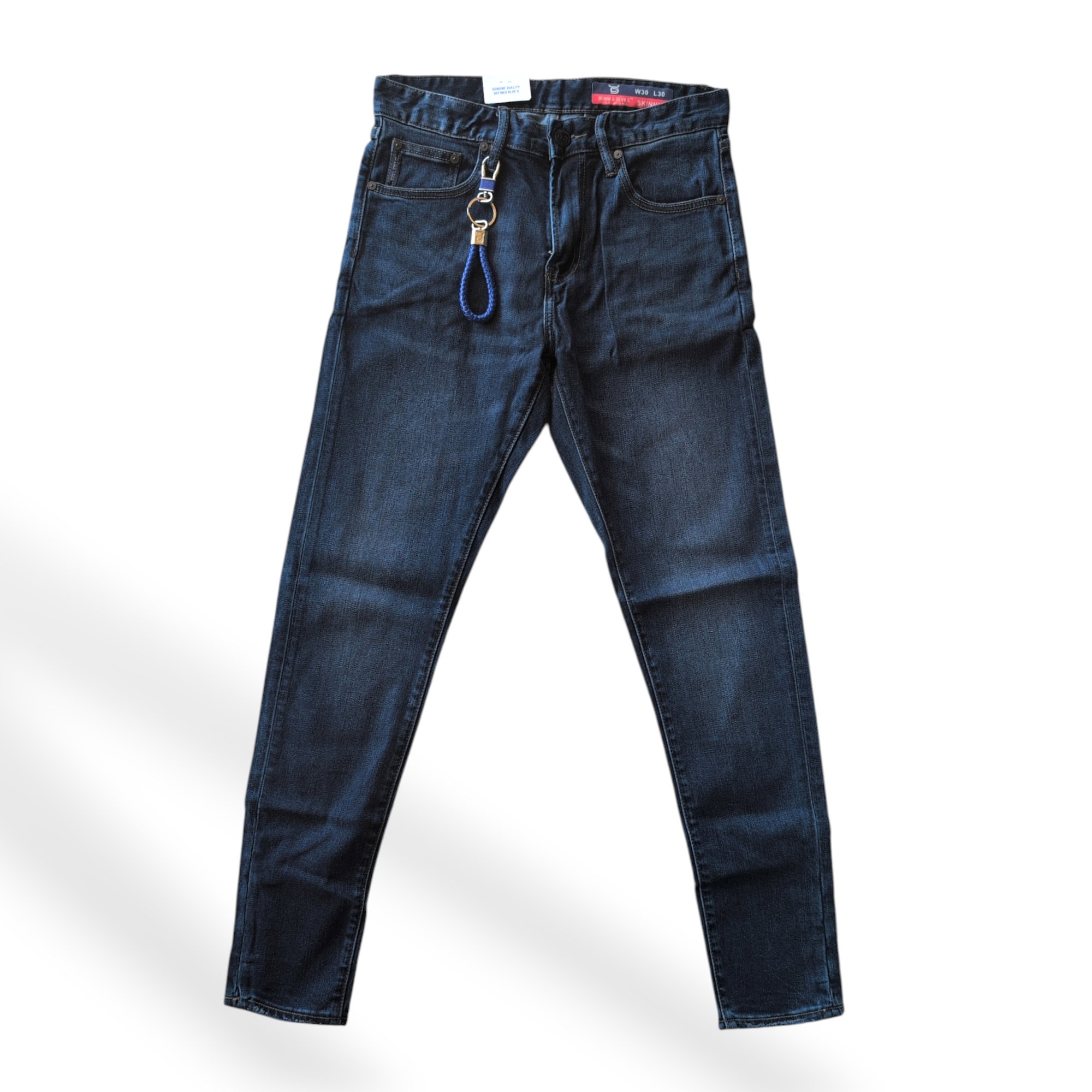 DENIM & DEVILS BLUE JEANS FOR MEN (SKINNY )_3