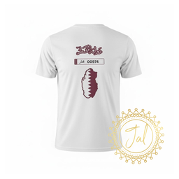 White T-Shirt print