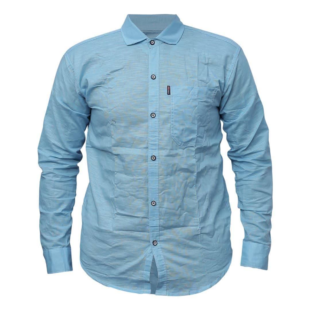 Long sleeved shirts linen and cotton _4
