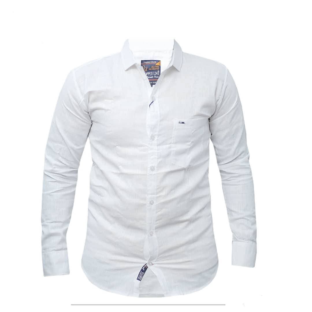 Long sleeved shirts linen and cotton _8