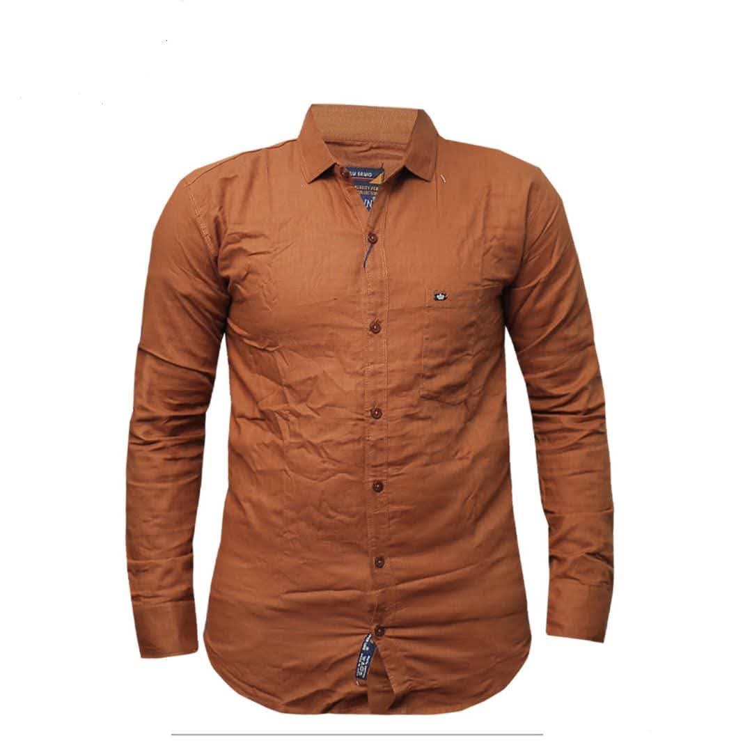 Long sleeved shirts linen and cotton _9