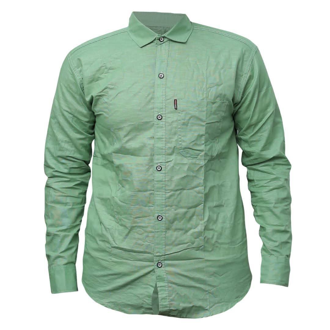 Long sleeved shirts linen and cotton _6