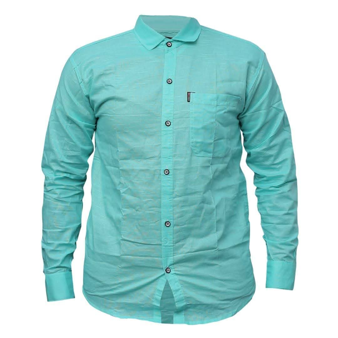 Long sleeved shirts linen and cotton _19