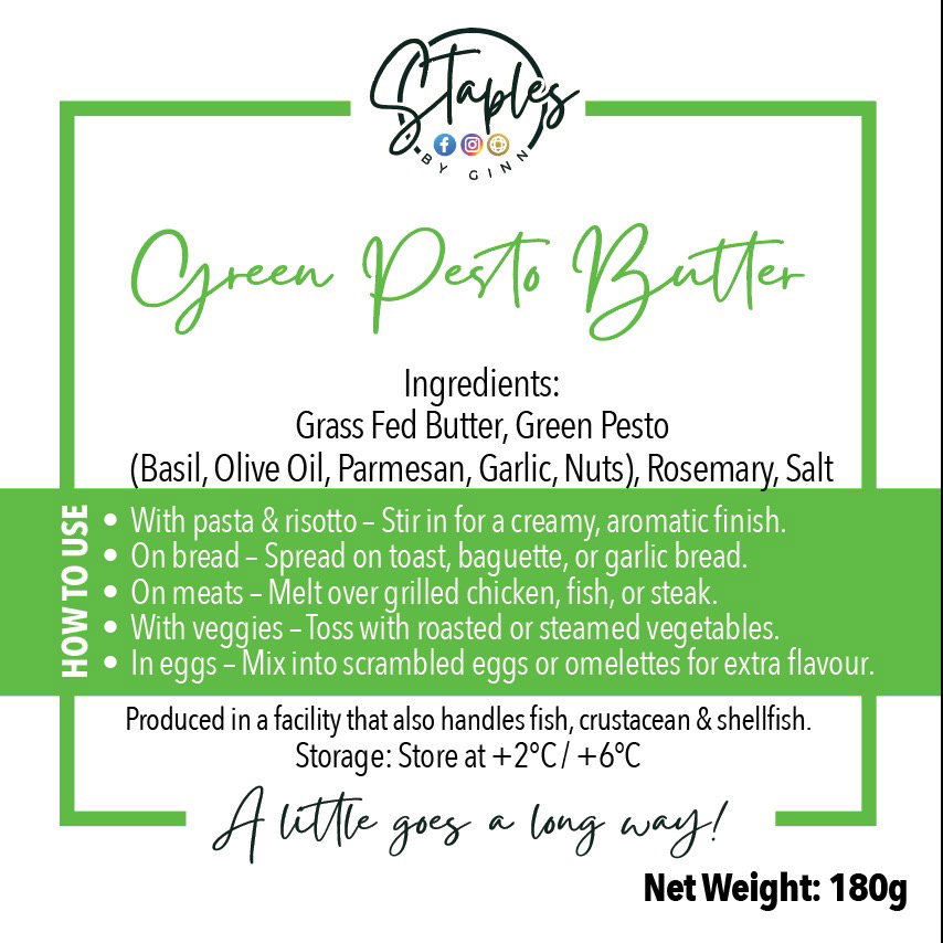 Green Pesto Butter