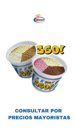 Helado en taza 360 Grs X12 U