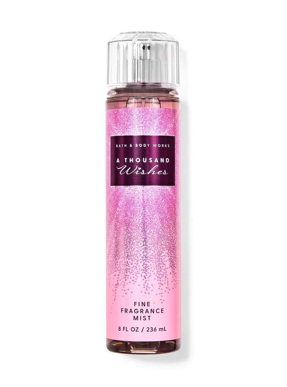 BATH AND BODY WORKS A THOUSAND WISHES BODY SPRAY 236ml باث اند بدي سبلاش معطر للجسم ثاوسند ويتشس_0