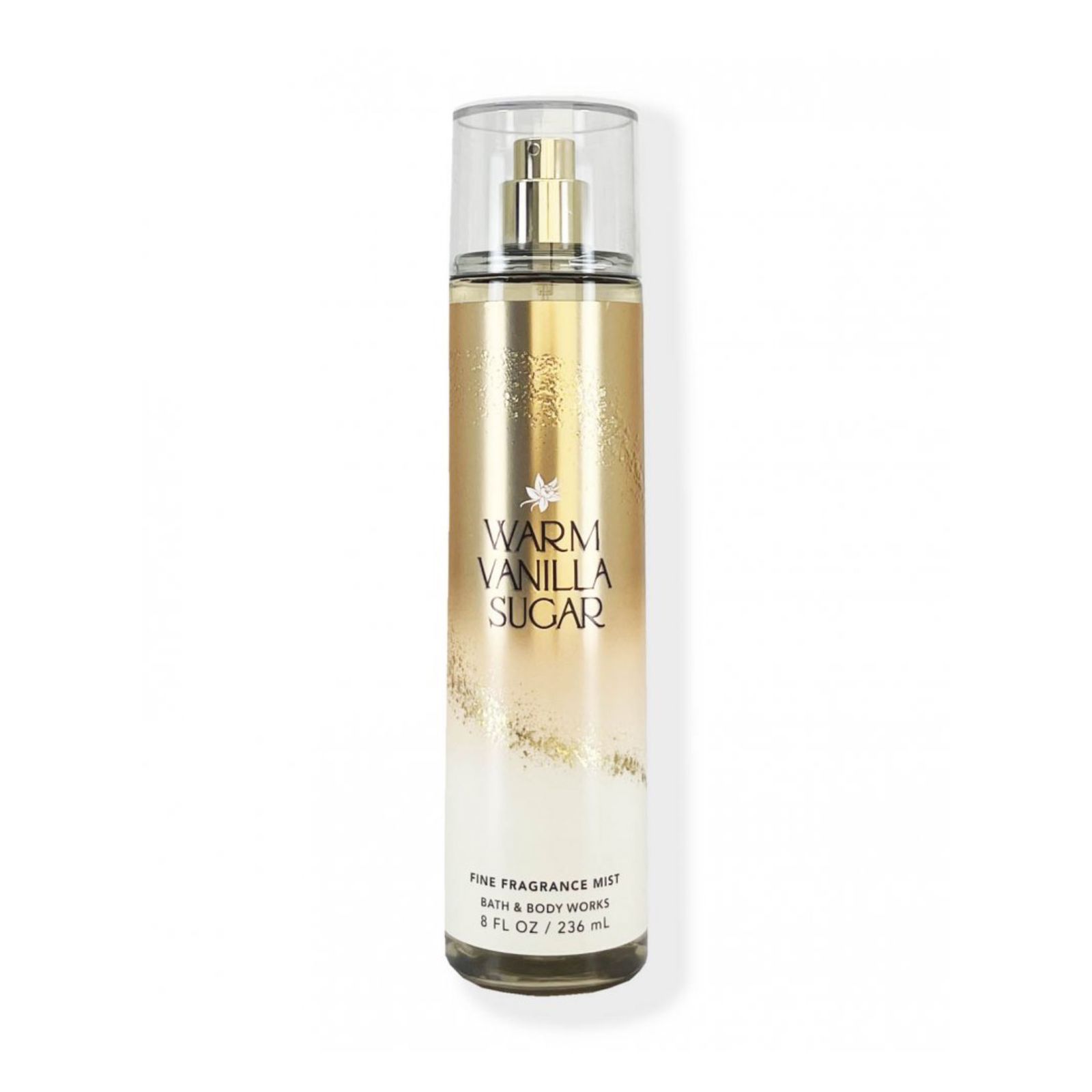 BATH AND BODY WORKS WARM VANILLA SUGAR Fine Fragrance Mist باث اند بادي مست للجسم وارم فانيلا شوكر