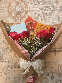 Book Bouquet ( Bouquet de livres et de Fleurs)