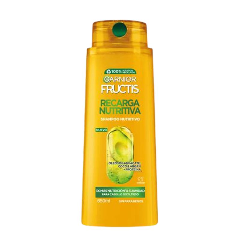 Shampoo Fructis 650 ml RECARGA NUTRITIVA
