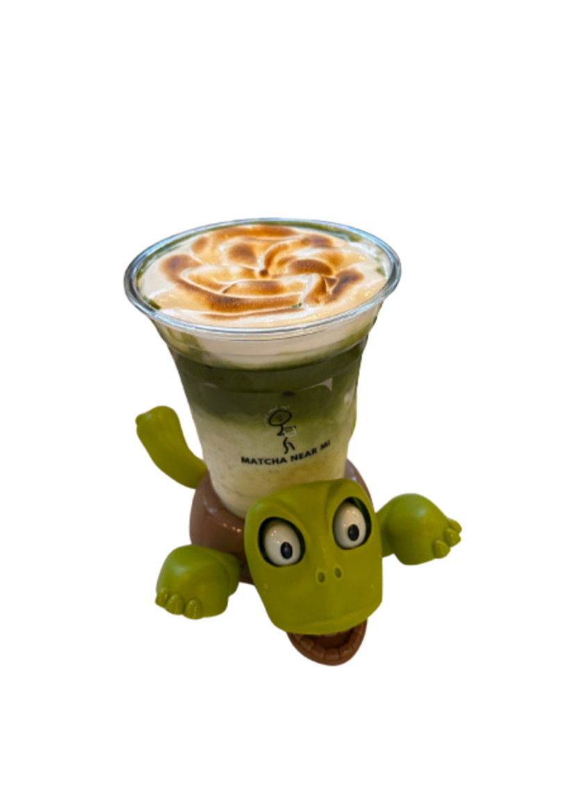 Marshmallow matcha latte (iced)_0