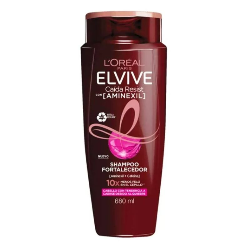Shampoo L'Oréal ELVIVE 680 ml CAÍDA RESIST