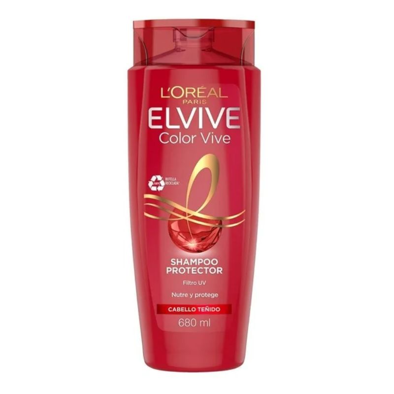 Shampoo L'Oréal ELVIVE 680 ml COLOR VIVE