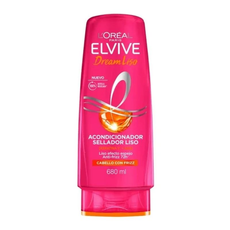 Acondicionador L'Oréal ELVIVE 680 ml DREAM LISO 
