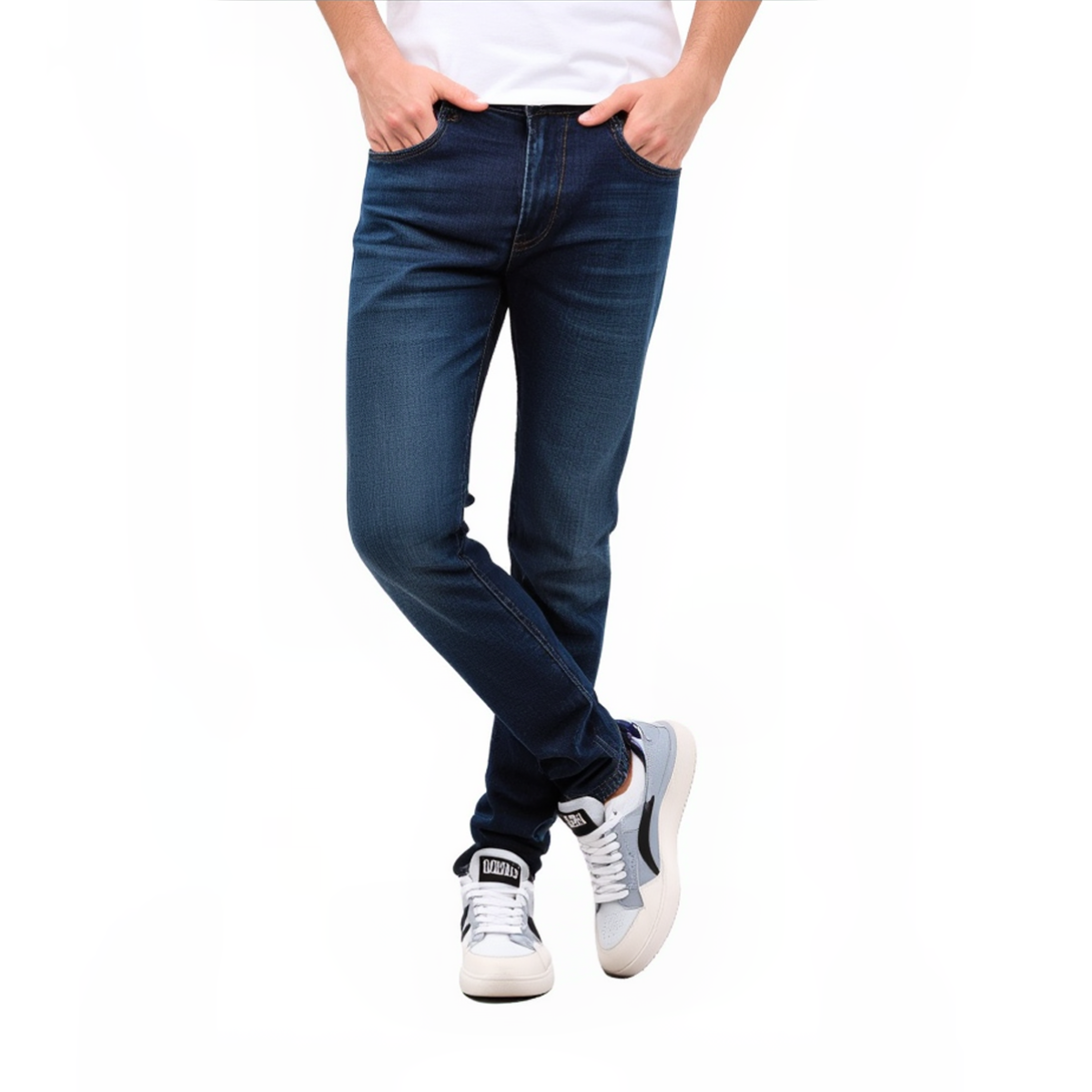 DENIM & DEVILS BLUE JEANS FOR MEN (SKINNY )_0