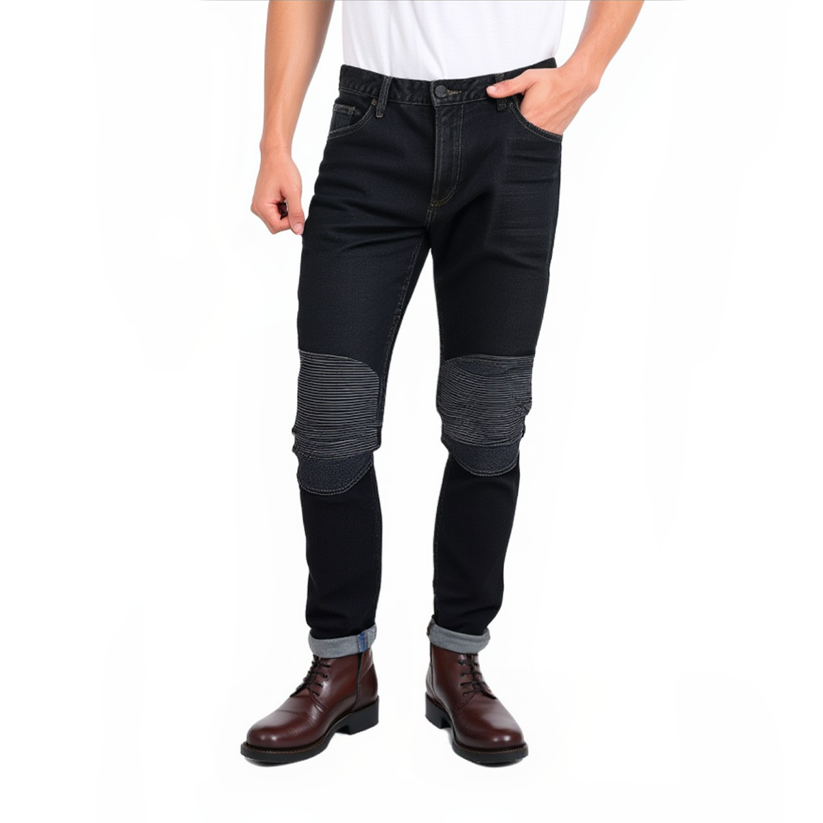 DENIM & DEVILS BLUE JEANS FOR MEN (SKINNY FIT)_1