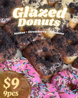 9pcs Glazed Donuts