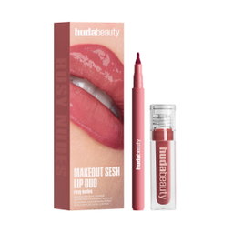 Huda beauty - Makeout Sesh Lip Duo Rosy Nudes