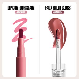Huda beauty - Makeout Sesh Lip Duo Rosy Nudes