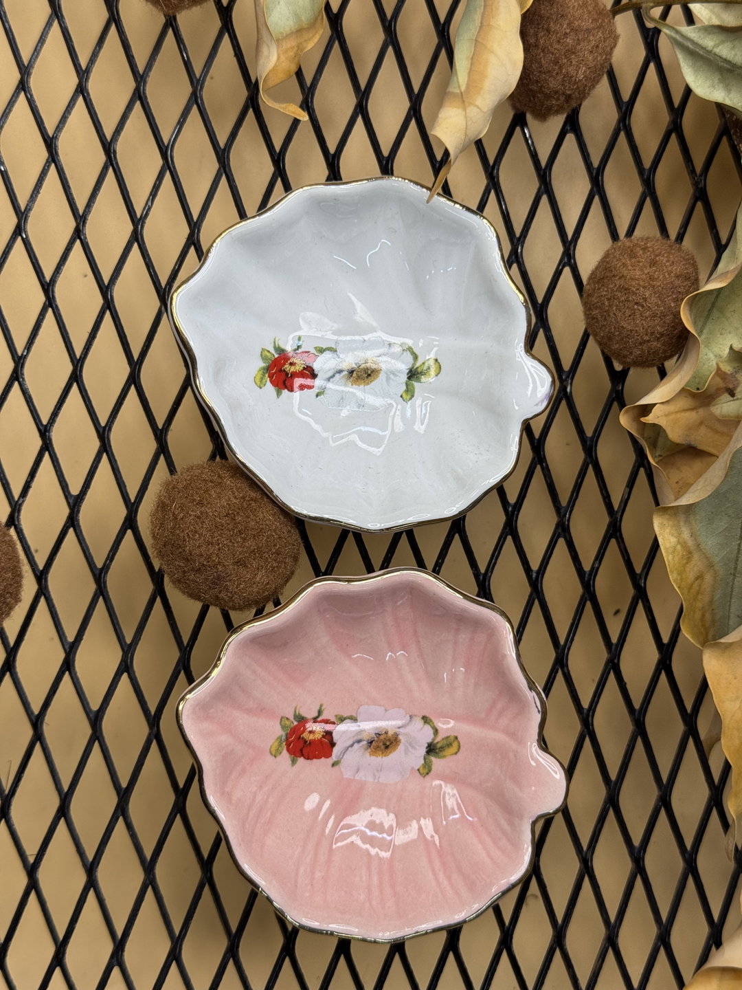 Saucers For Oil Rounded Dish 