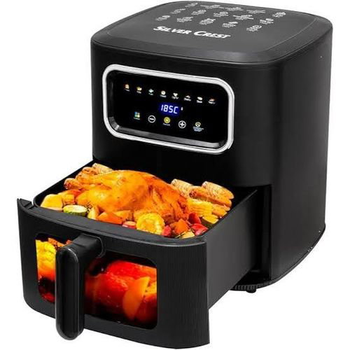 SILVER CREST 10L Glass Window Electric Digital Touch Screen Air Fryer Oven