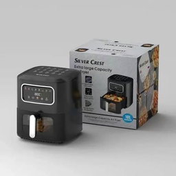 SILVER CREST 10L Glass Window Electric Digital Touch Screen Air Fryer Oven