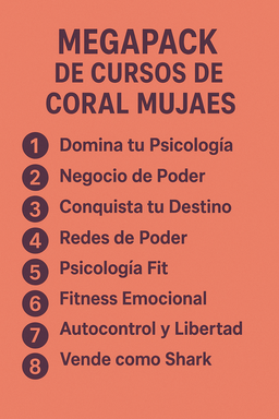 Megapack de Coral Mujaes