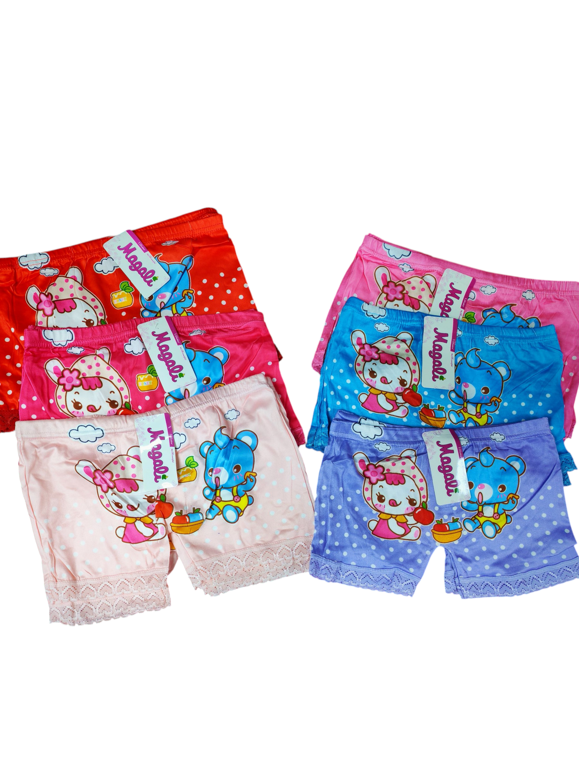 Panty tipo bóxer para niña _0