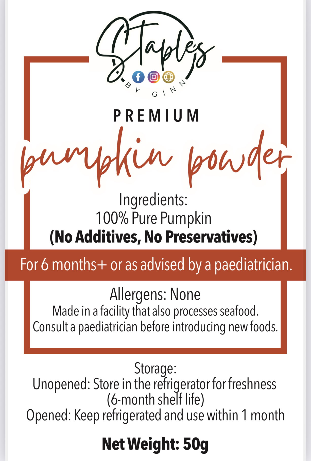 Premium Pumpkin Powder_0