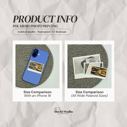Mini Wide Polaroids