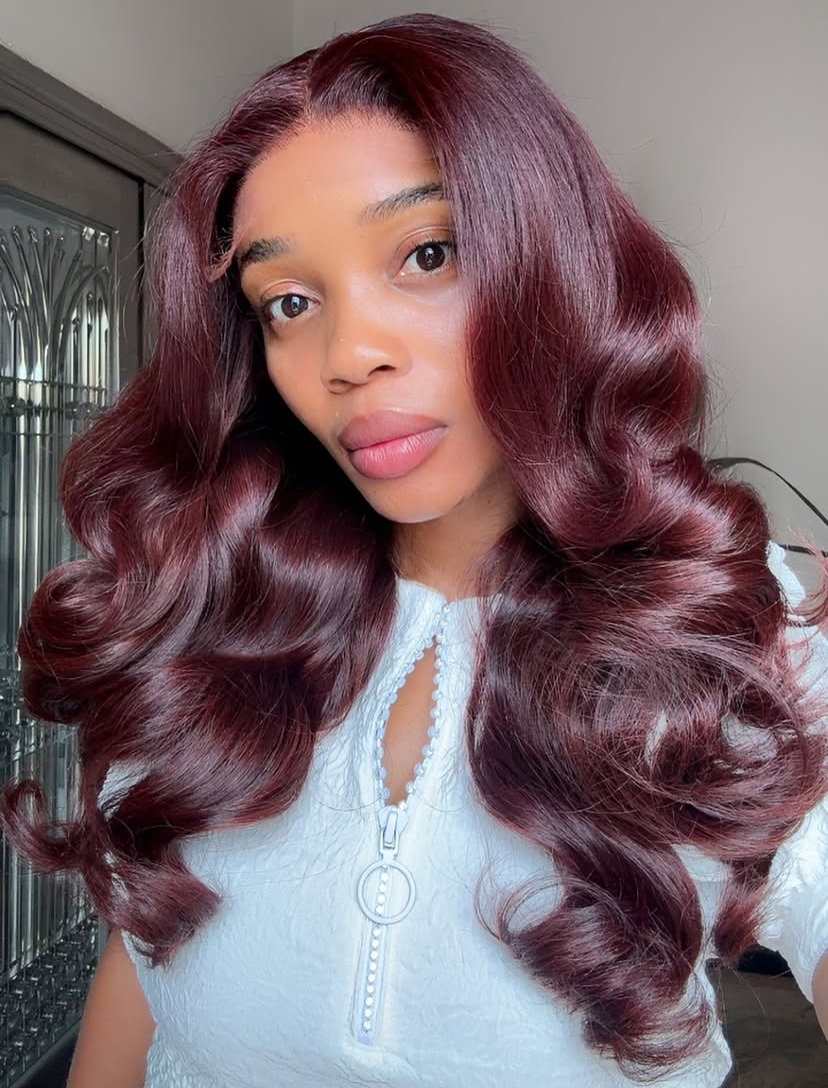 24” burgundy wavy unit blend_1