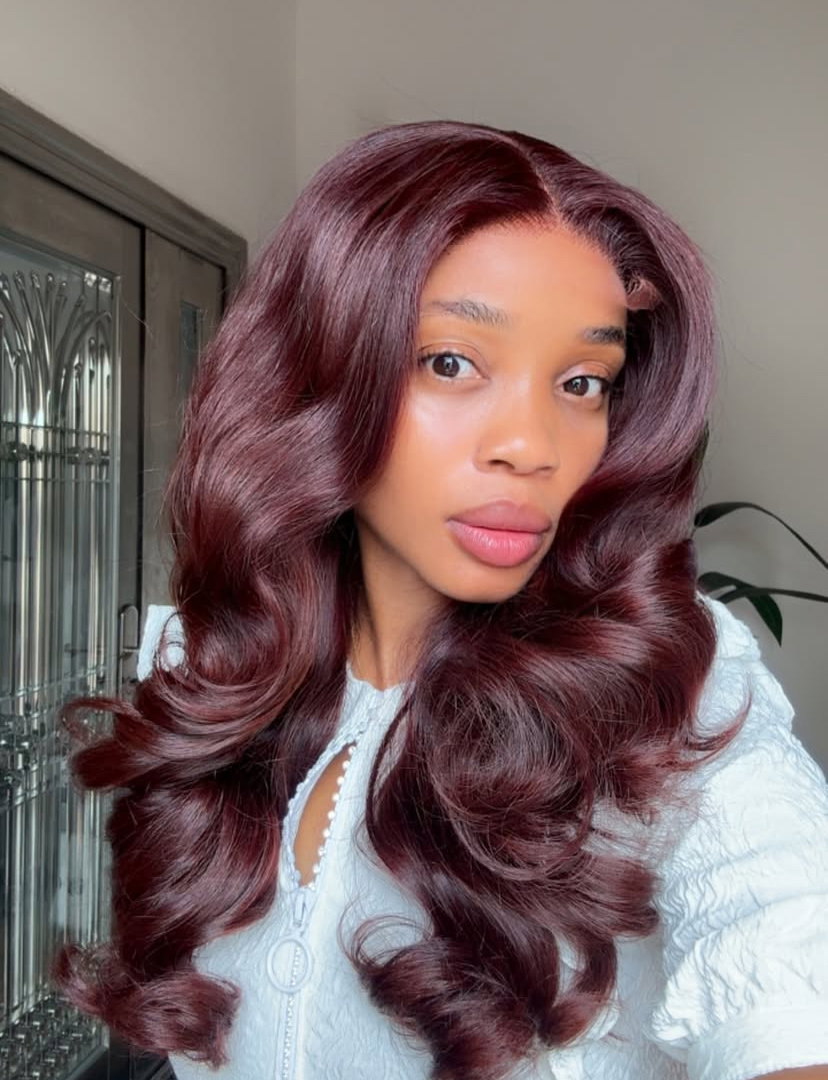 24” burgundy wavy unit blend_0