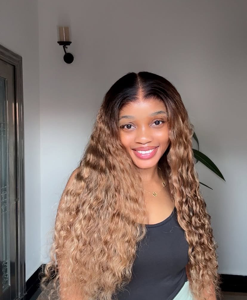 28” blonde loose coils blend_1