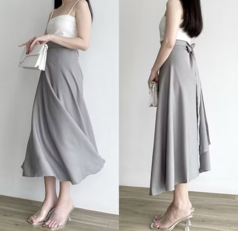 MIDI SKIRT FLARE LILIT POLOS_0