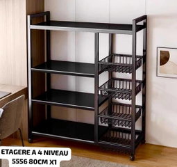 Étagères 4niveaux