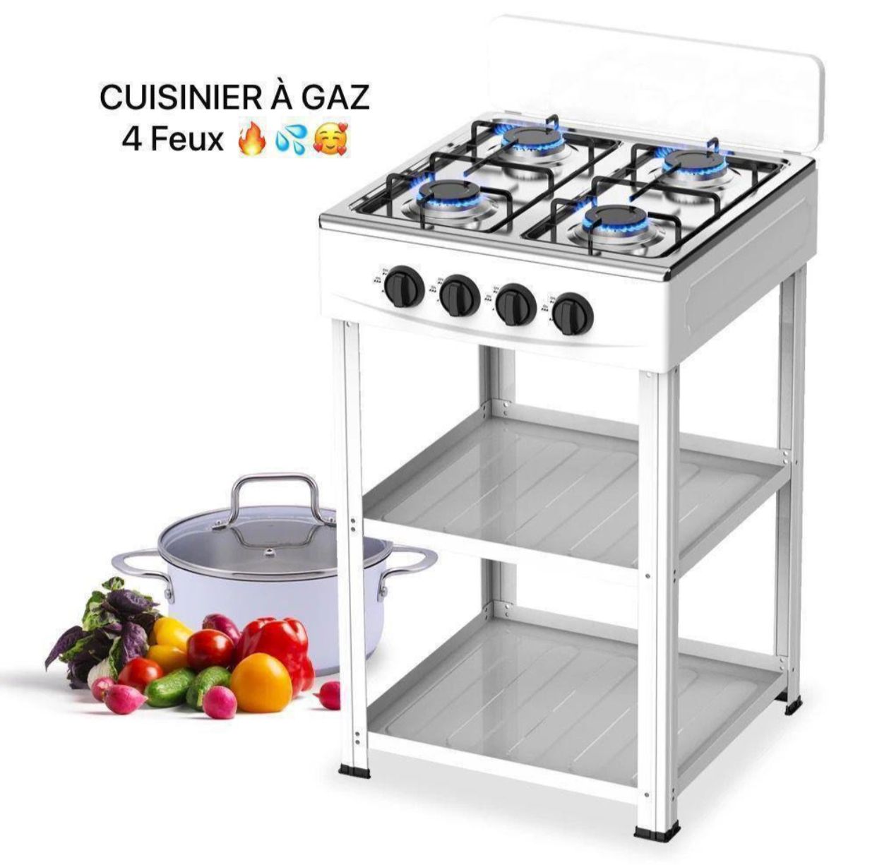 Cuisinière à gaz 4feux_0