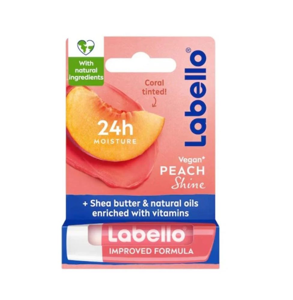 Labello Peach lip moisturiser- لابيلو مرطب شفاه خوخ