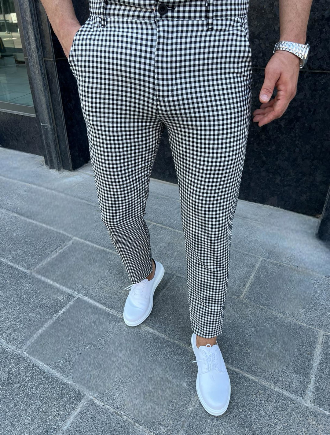 Pantalon toile 