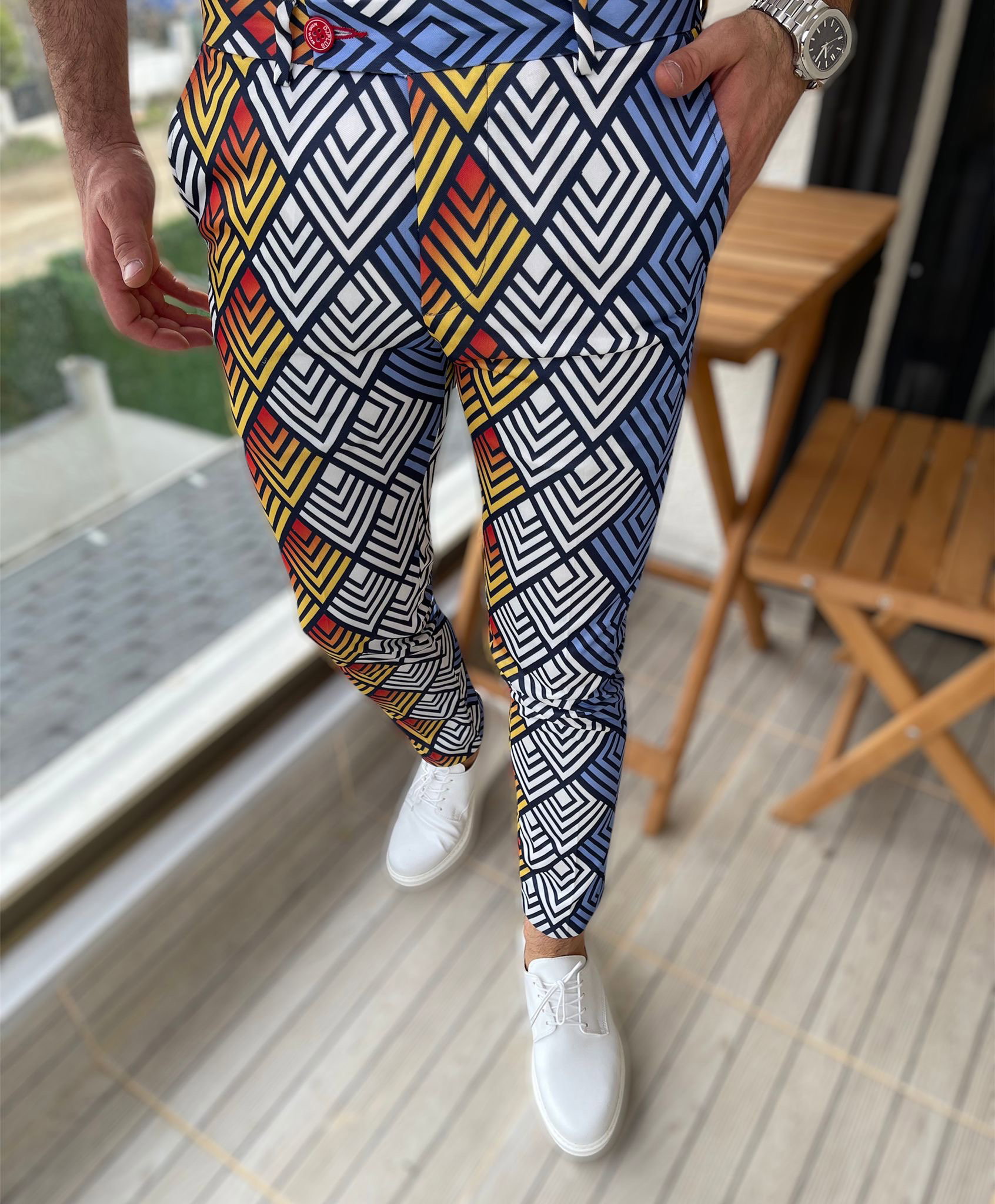 Pantalon toile _11