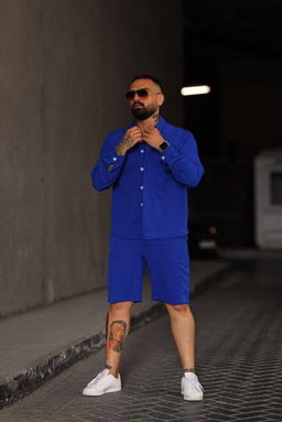 Complet chemise manche longue