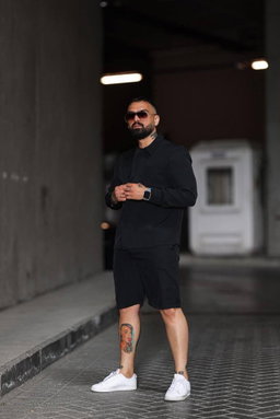 Complet chemise manche longue