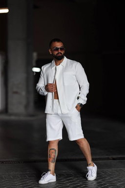 Complet chemise manche longue