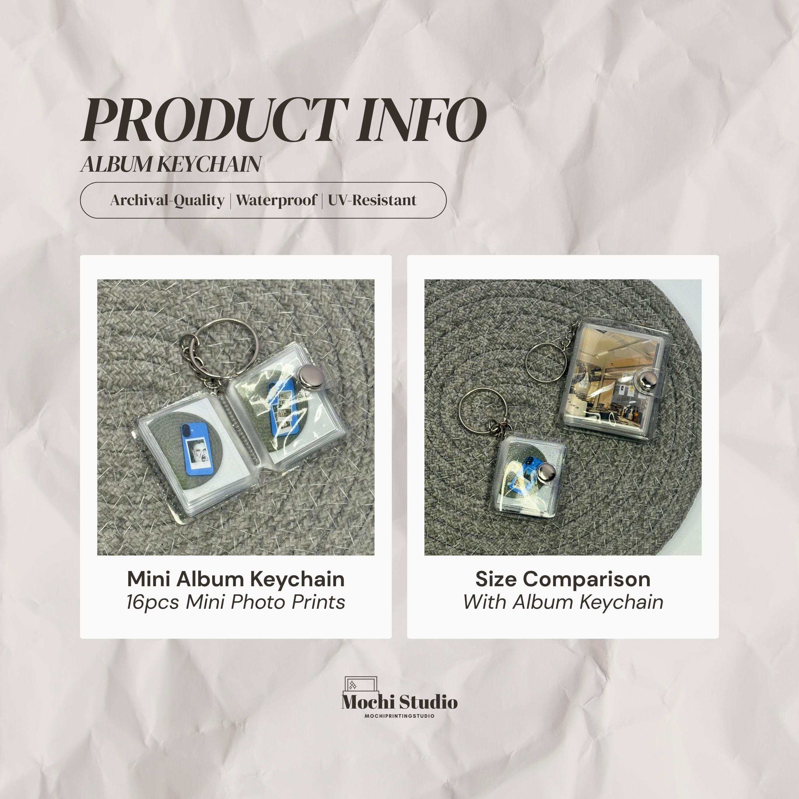 Mini Album Keychain_1