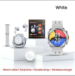 D30 Smartwatch combo (free band and earbuds)