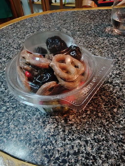 Vaso Almendra, Pretzel, Matcha 